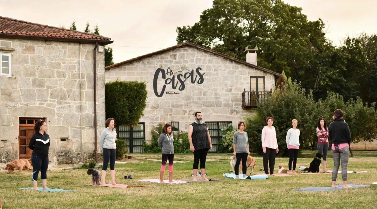 As Casas Ribeira Sacra 호텔 찬타다 외부 사진
