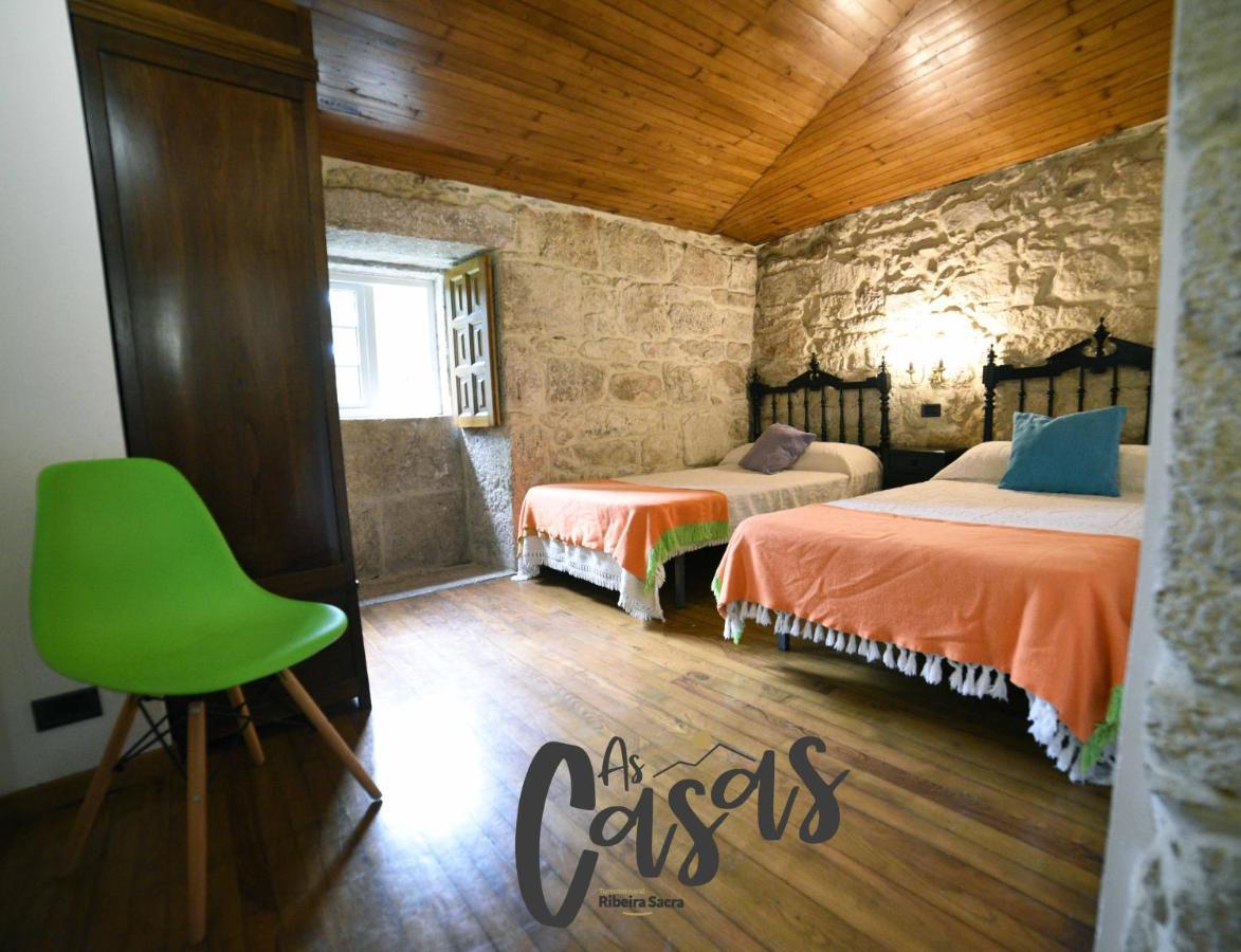 As Casas Ribeira Sacra 호텔 찬타다 외부 사진